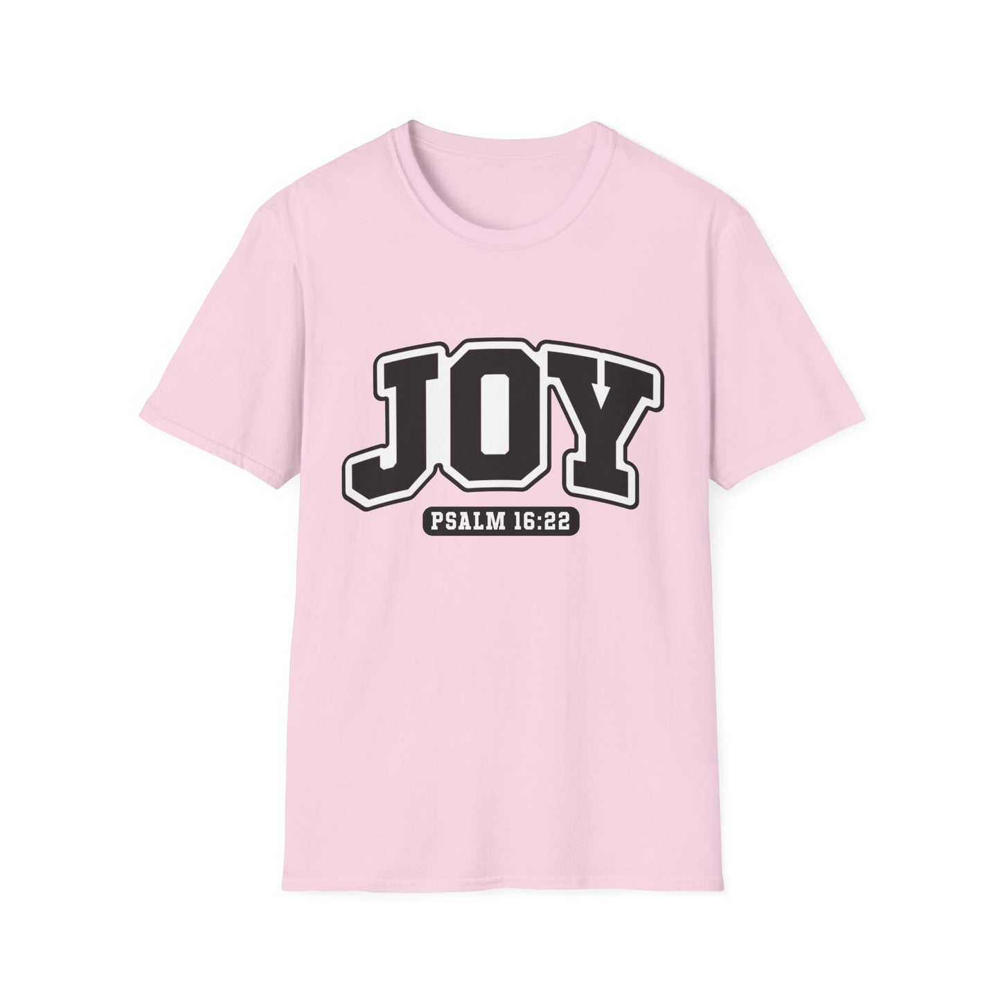 JOY Tee – Psalm 16:22 Varsity Edition