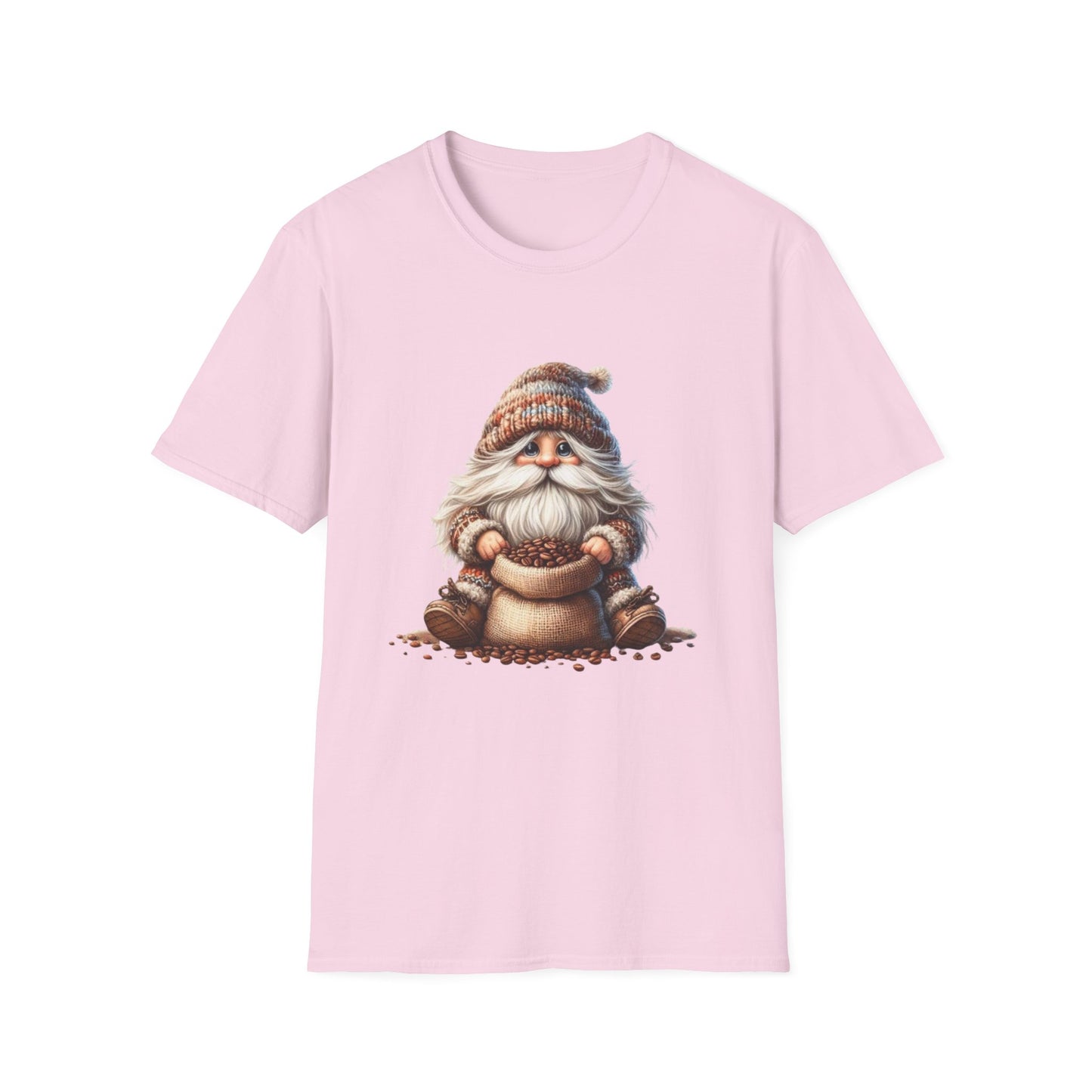 “Coffee Bean Gnome” Tee – Brewed & Bearded Edition