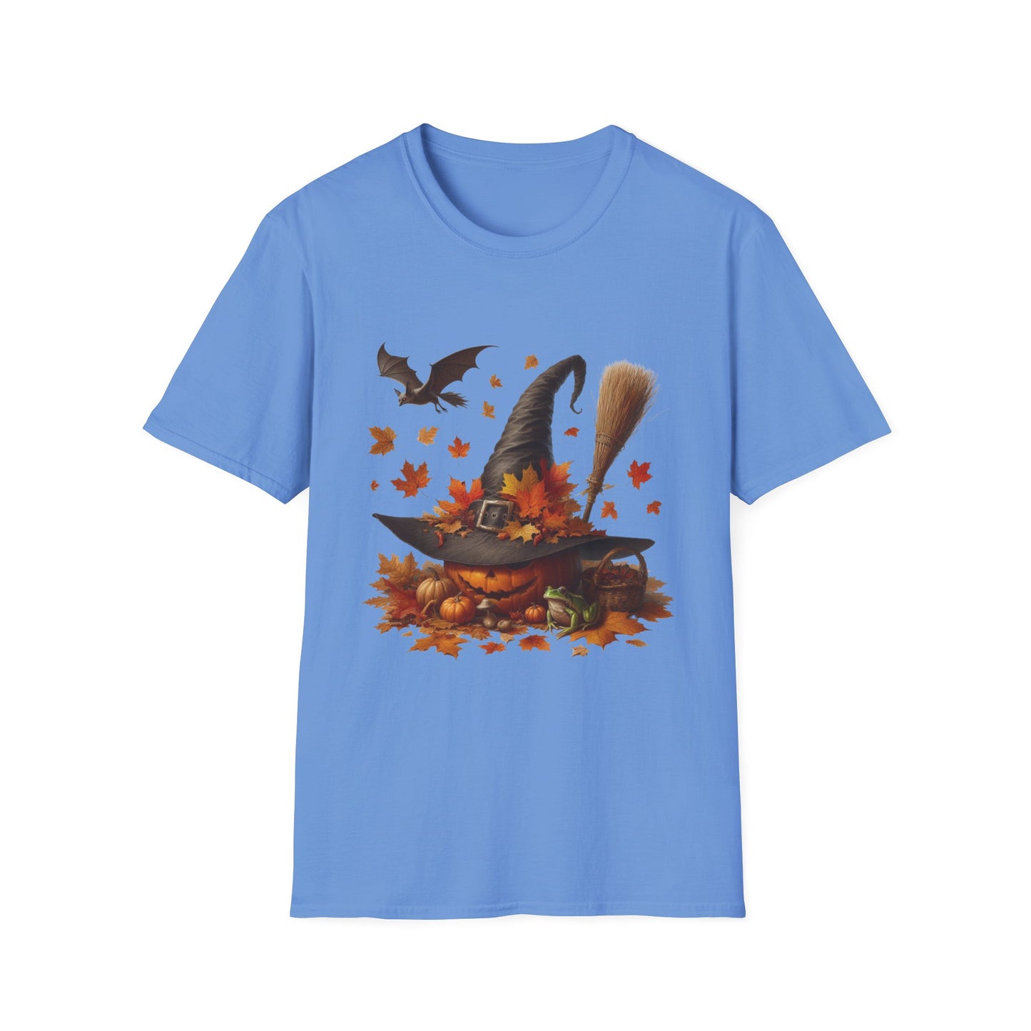“Pumpkin Witch’s Harvest” Tee – Autumn Familiar Edition
