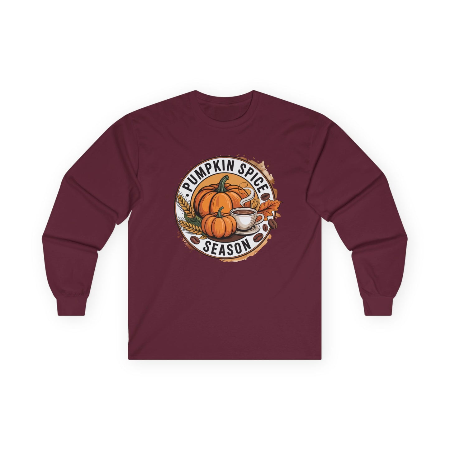 “Pumpkin Spice Season” Long Sleeve Tee – Brewed & Bold Edition