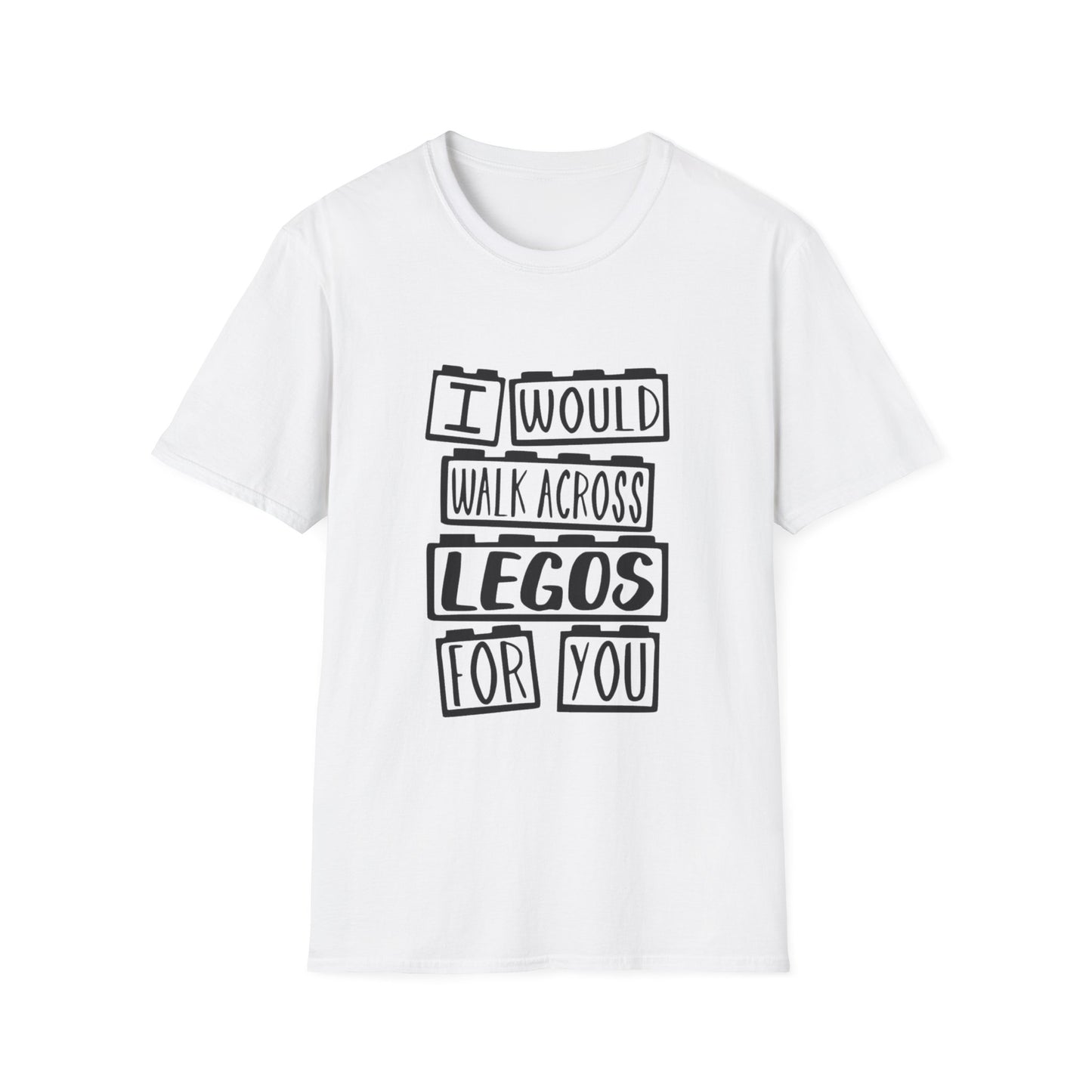Walk Across Legos For You Graphic Tee