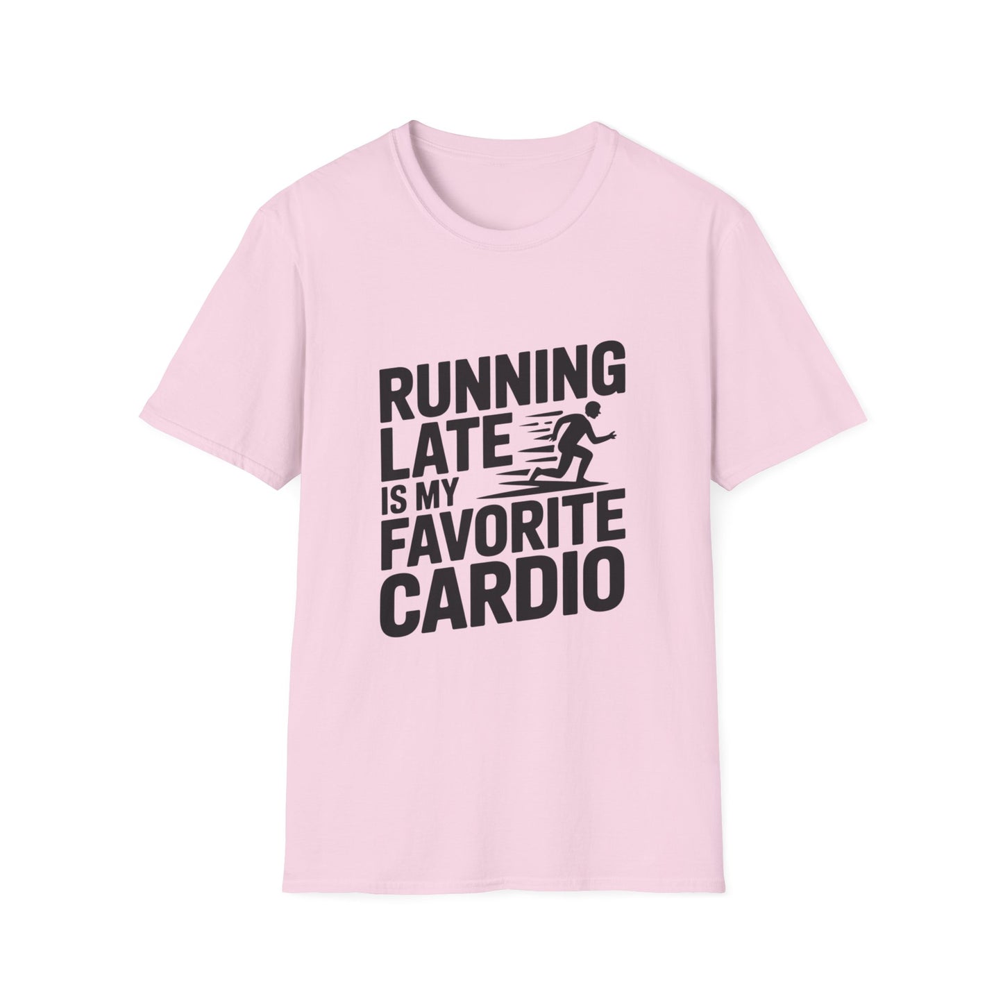 Running Late Tee – Fashionably Frazzled, Always Fast