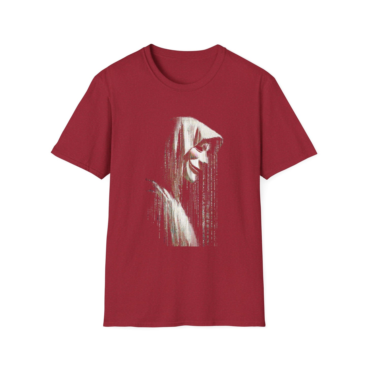 Anonymous Protocol – Glitched Guy Fawkes Hooded Design