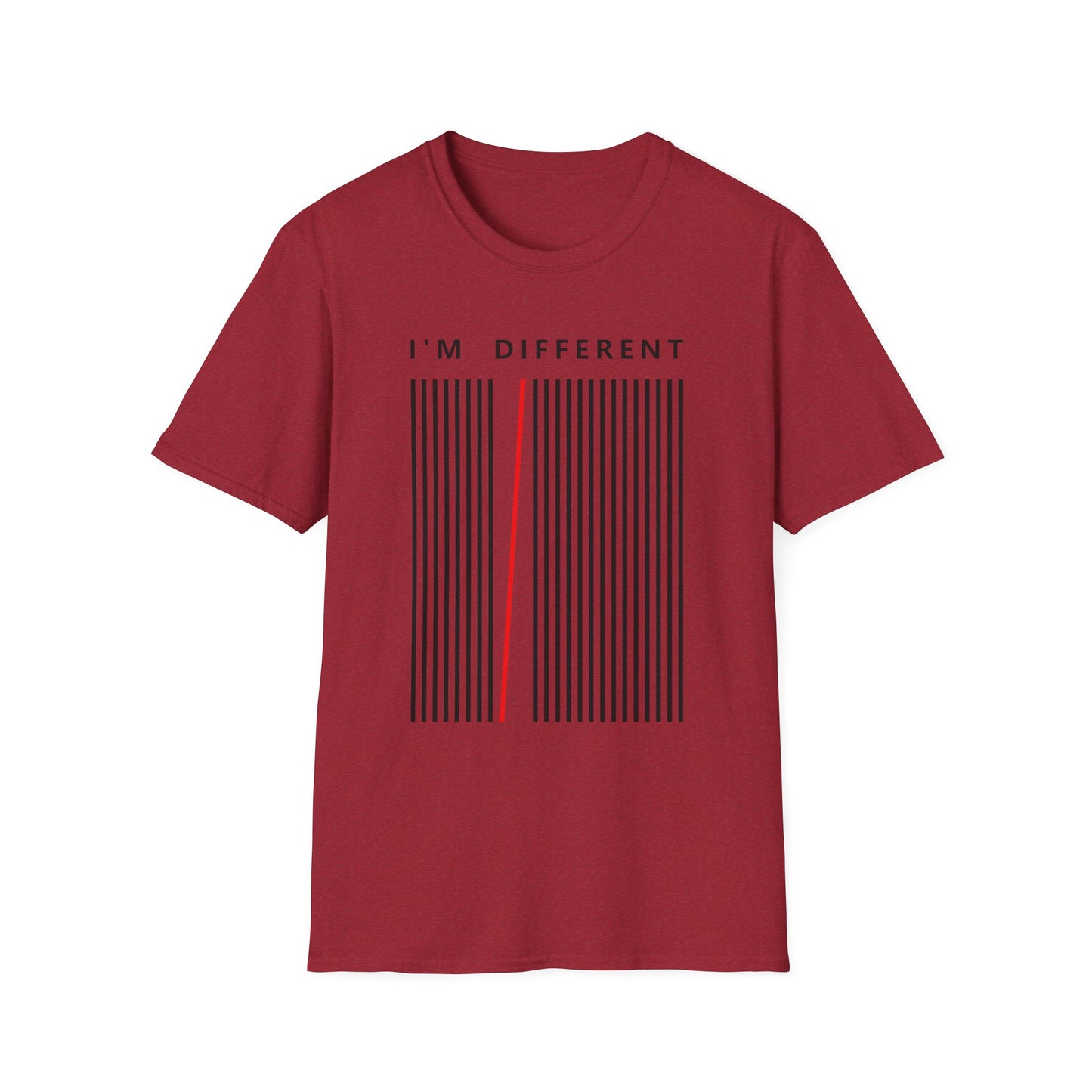 I'm Different - Barcode Identity Graphic Tee