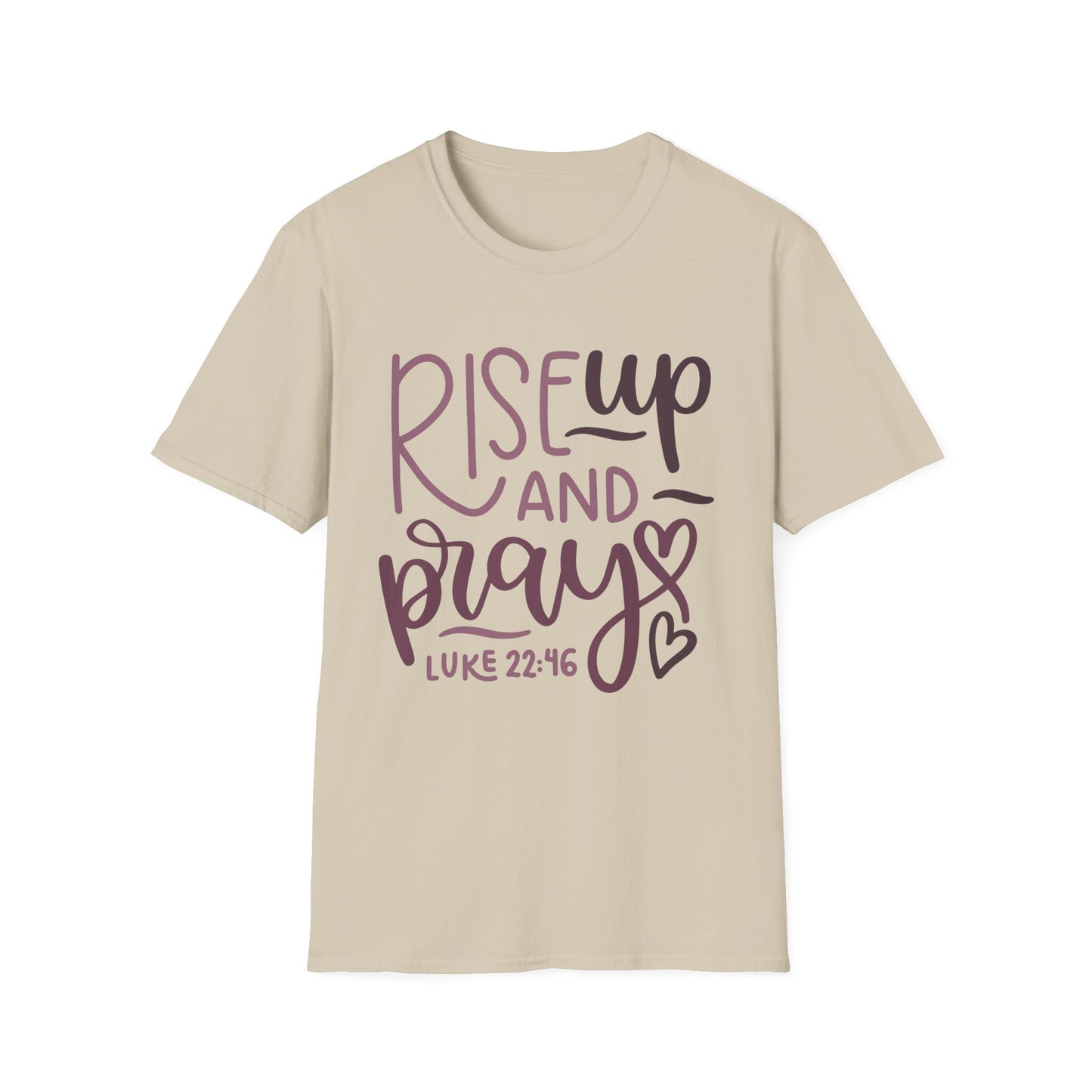 Rise Up and Pray Tee – Luke 22:46 Flourish Edition