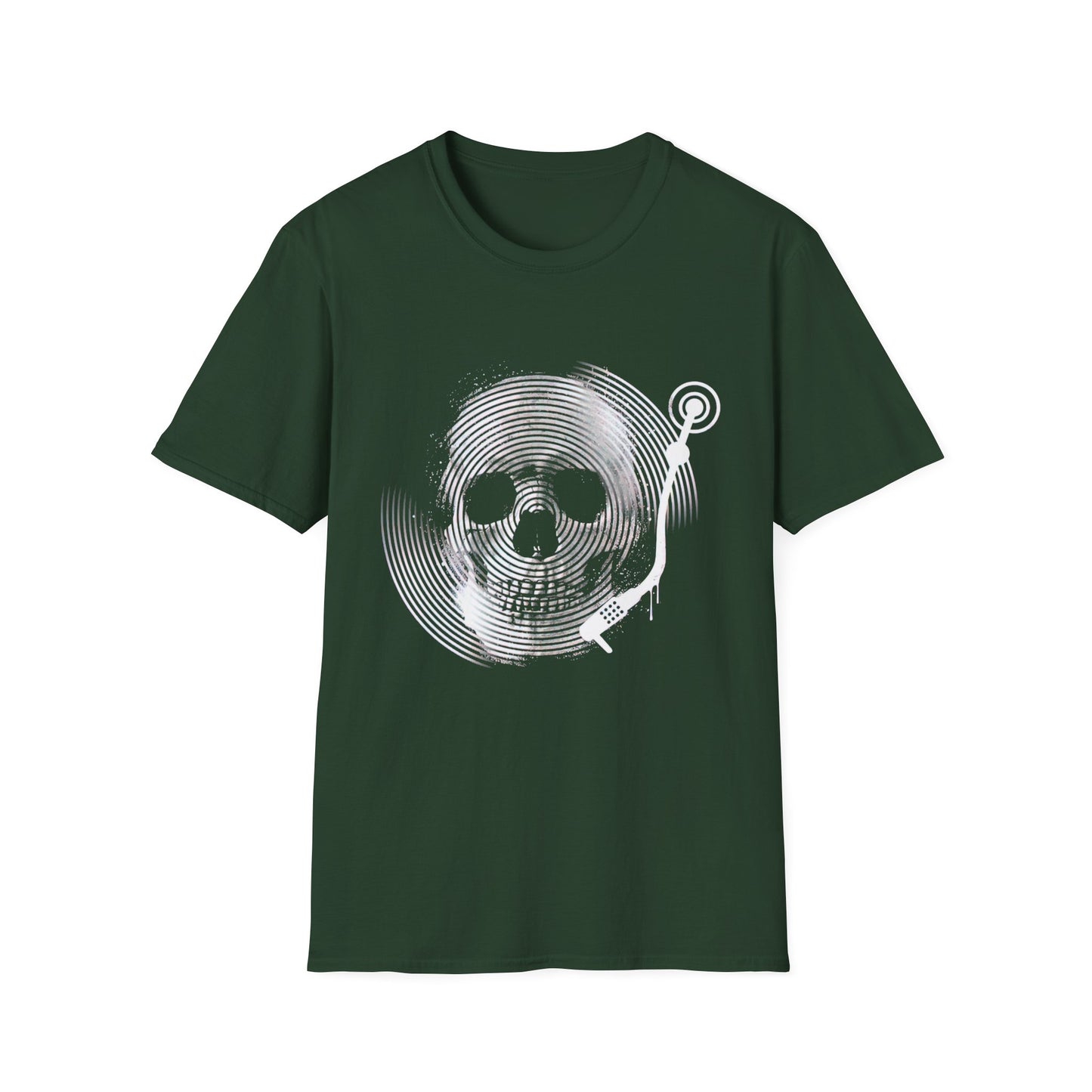 Spin Eternal Skull & Turntable Graphic Tee