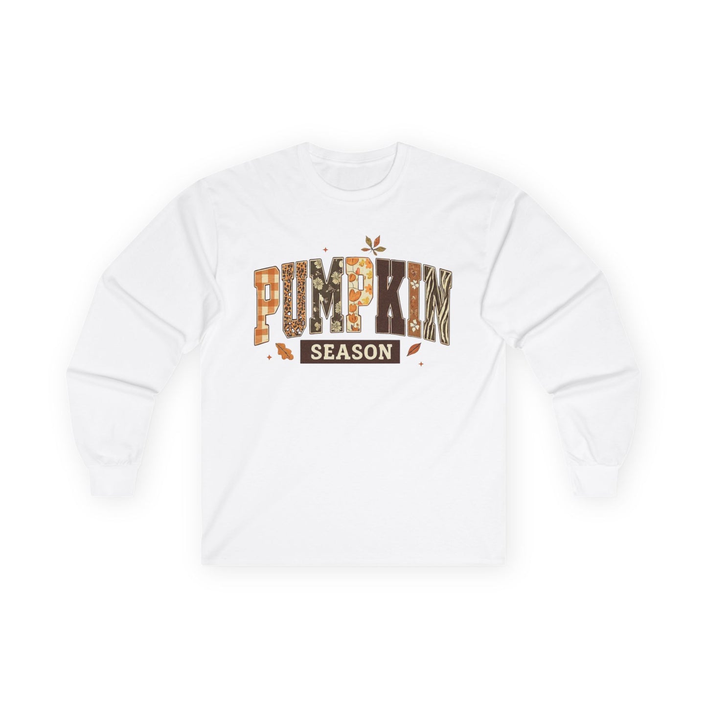 “Pumpkin Season” Long Sleeve Tee – Pattern Parade Edition