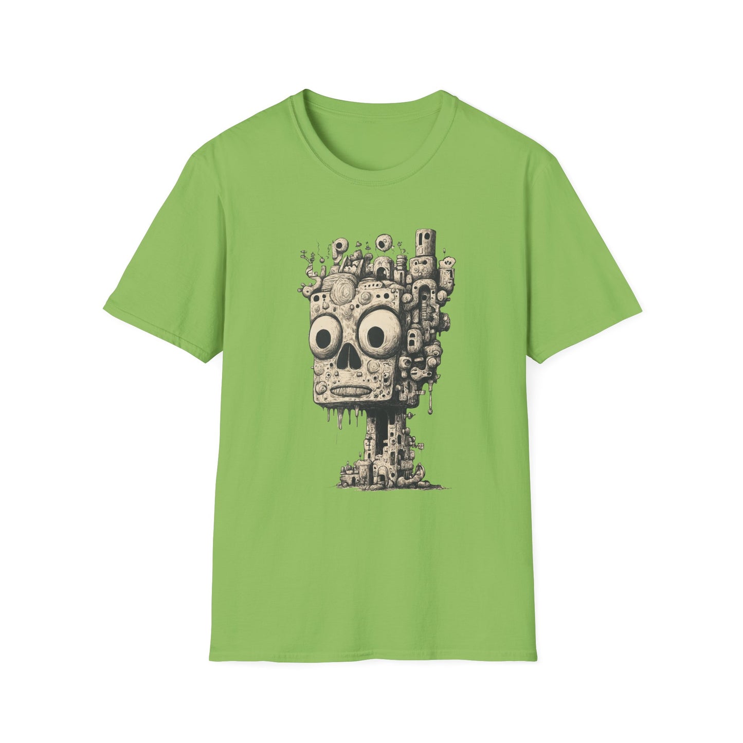 Urban Relic – Surreal Skull City Tee