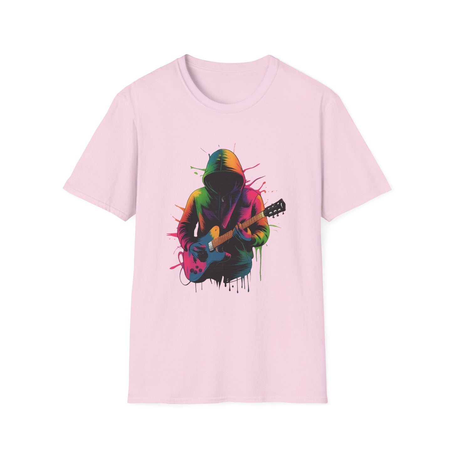 Neon Guitarist T-Shirt
