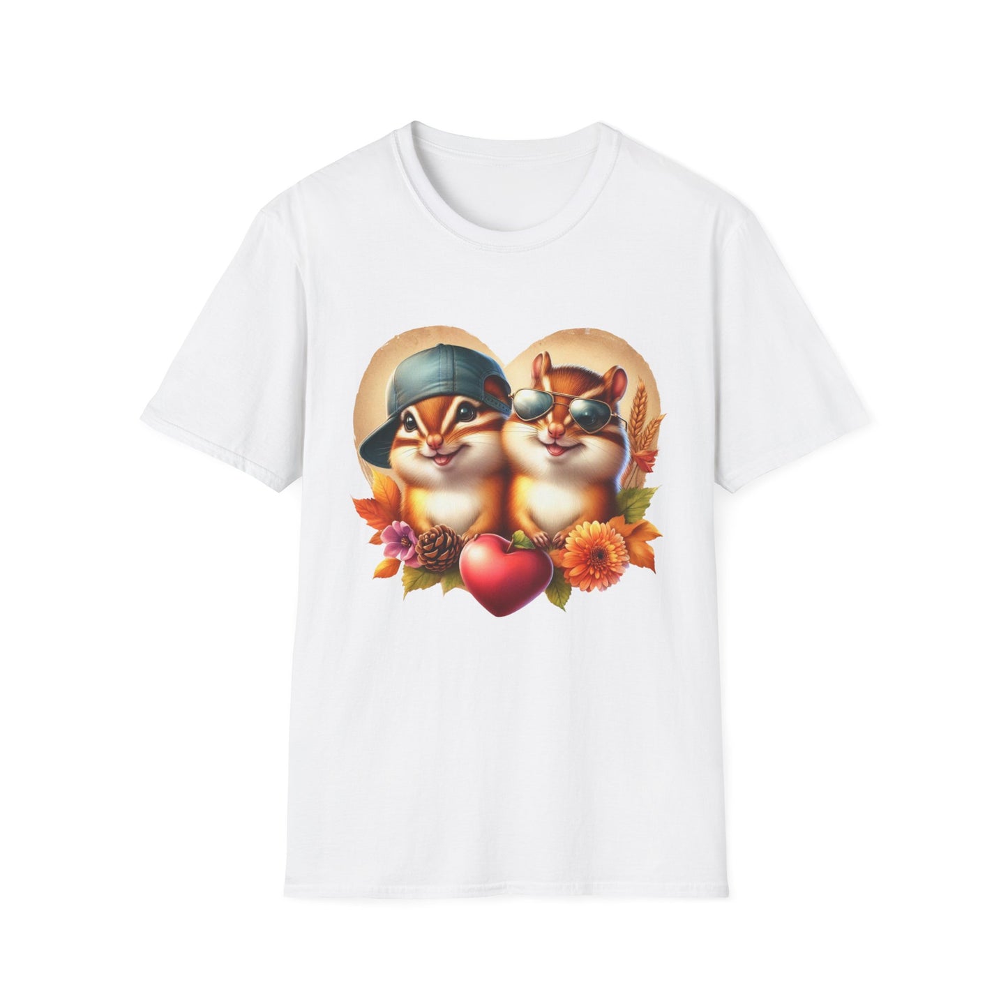 “Chipmunk Love” Tee – Flannel Hearts Edition