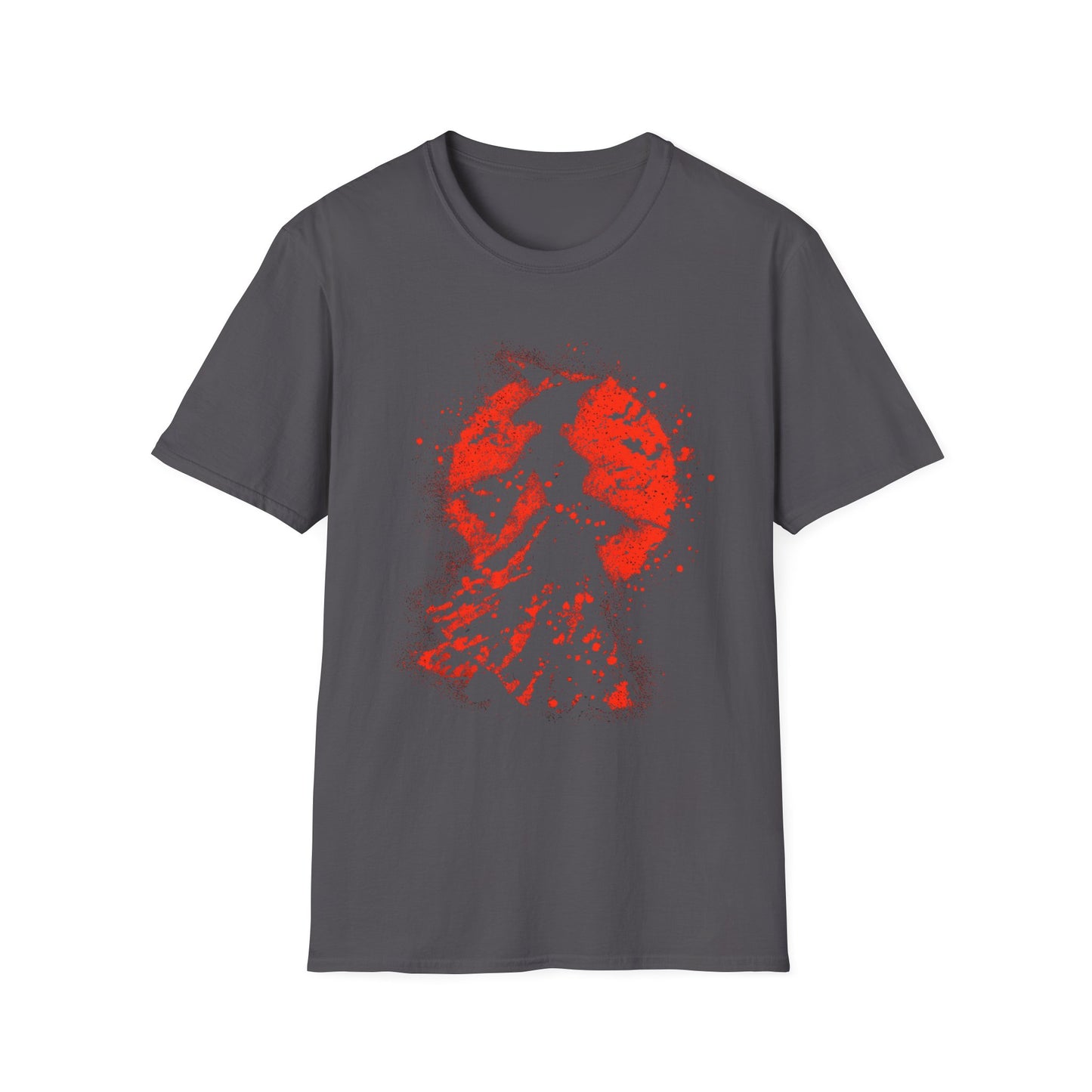 Red Drip Reverie Witch Halloween Head Tee