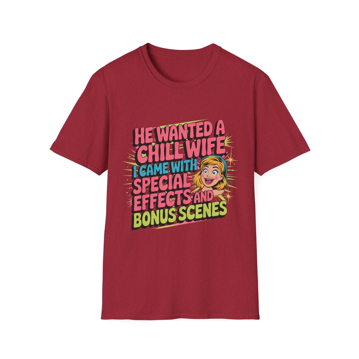 SPECIAL EFFECTS & BONUS SCENES – Not-So-Chill Wife Tee