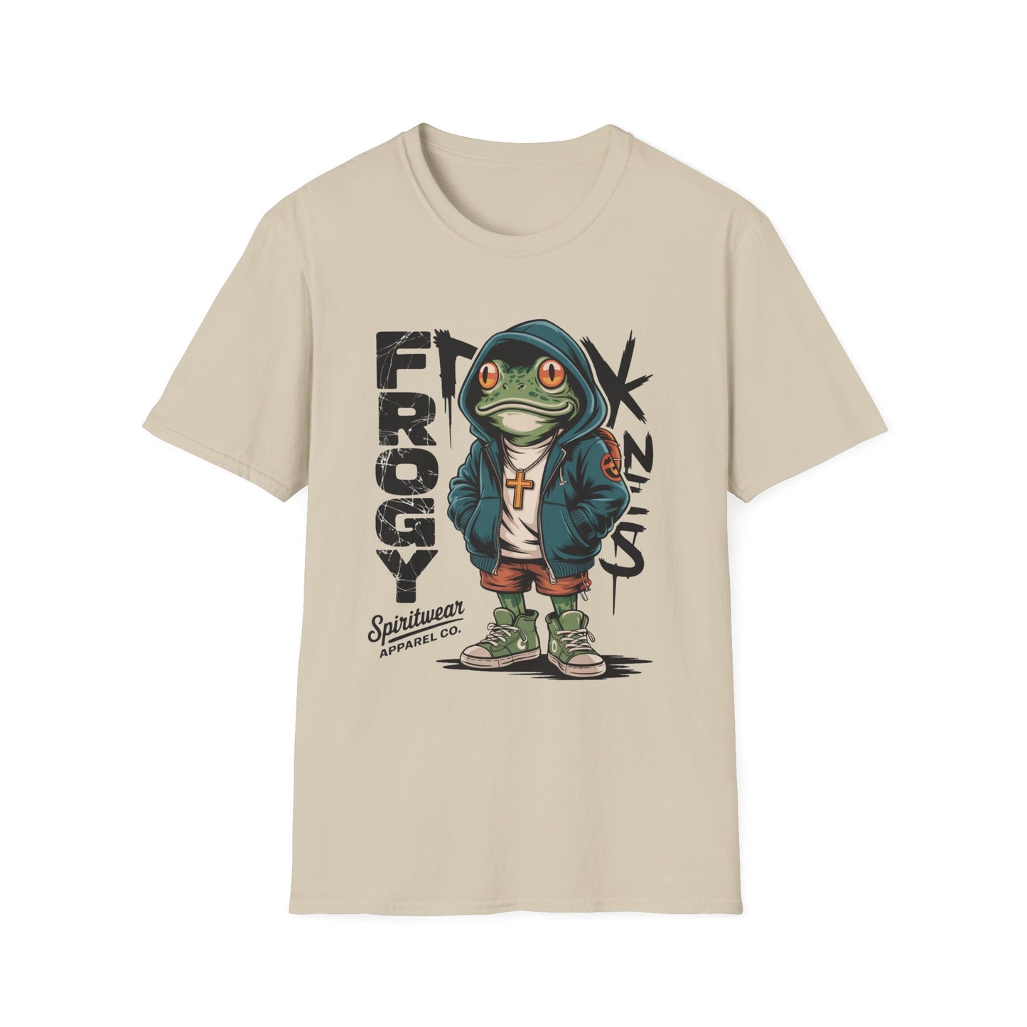 FROGY T-Shirt - Faith Radiates Outward, Glorifying Yahweh - Style 2