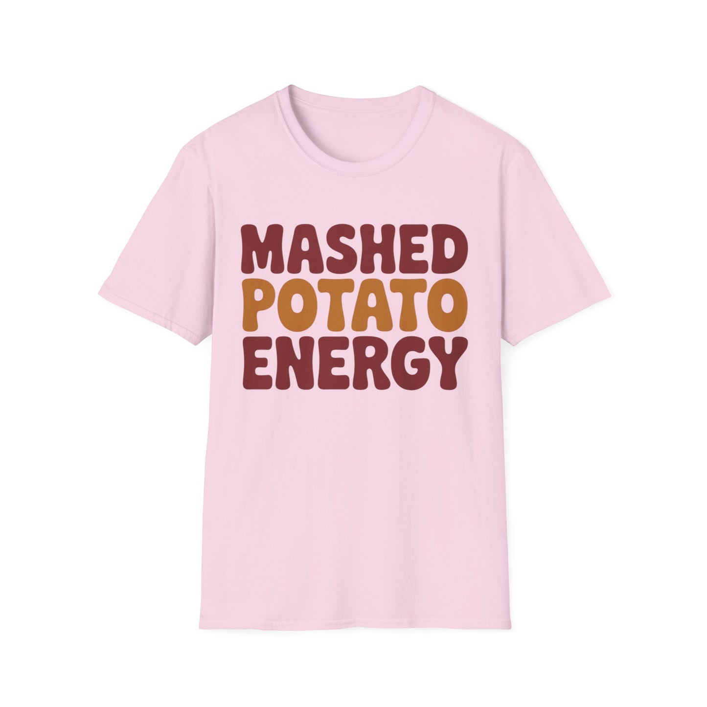 Mashed Potato Energy – Comfort Food Edition Short Sleeve Tee