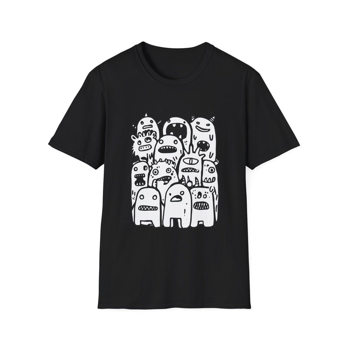 Monster Mash Up Halloween Design Tee