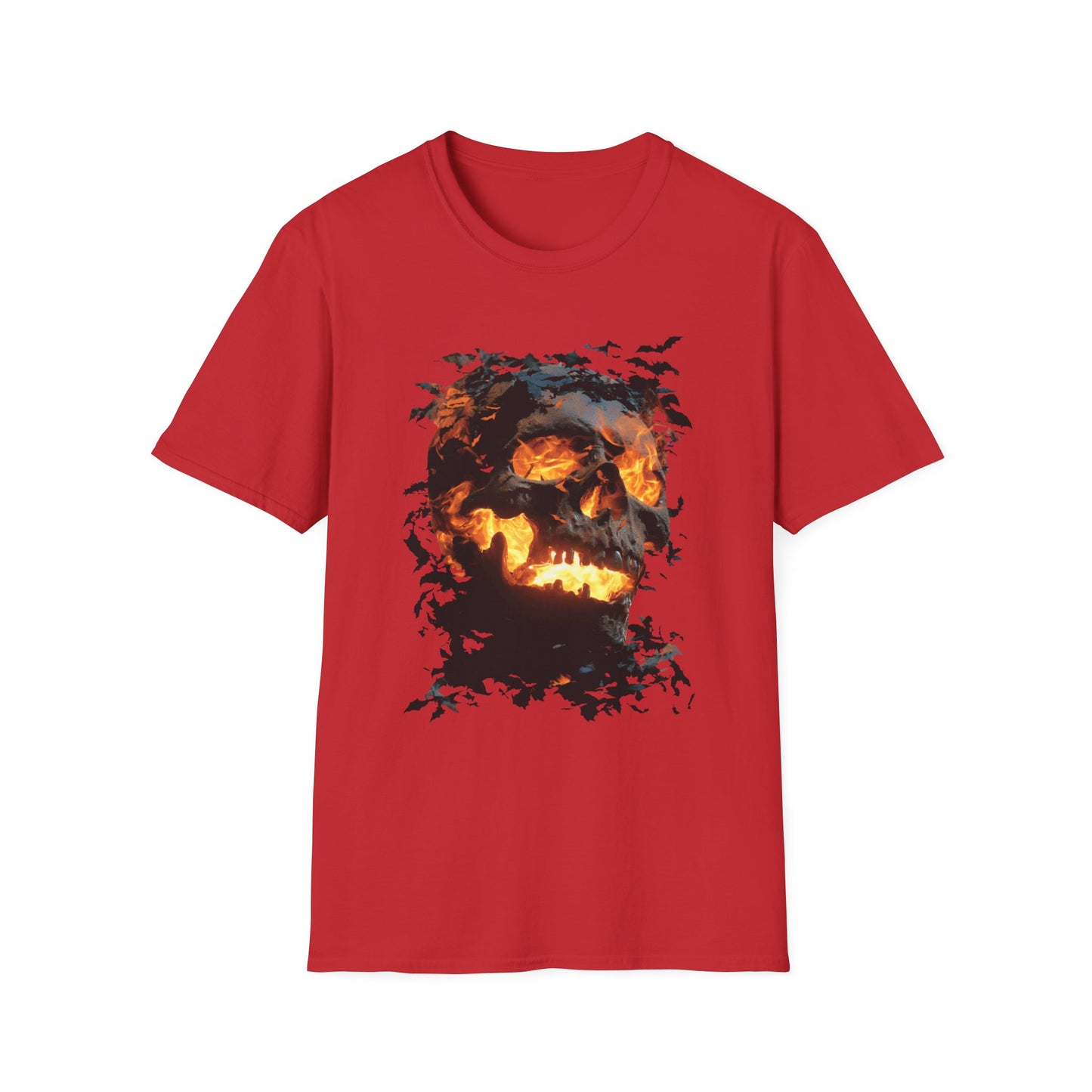 Ashborn Infernal Skull Halloween Head Tee