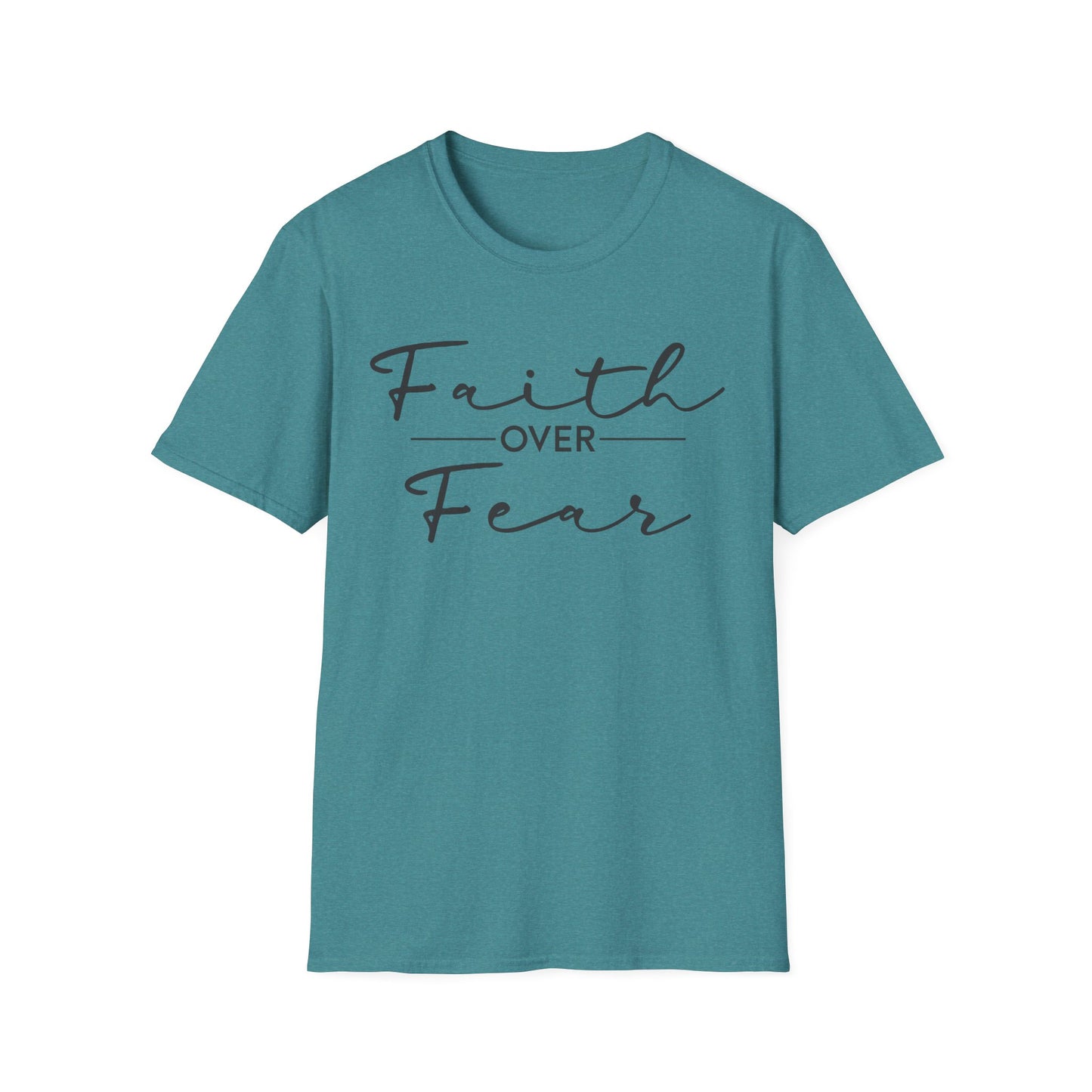 Faith Over Fear Tee – Courage in Christ Edition