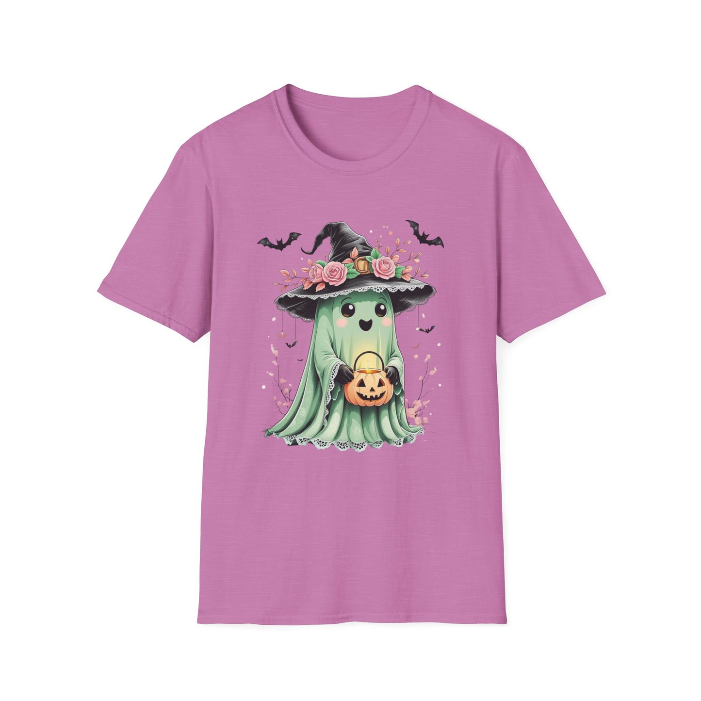 “Masquerade Ghost” Tee – Mint & Midnight Bloom Edition