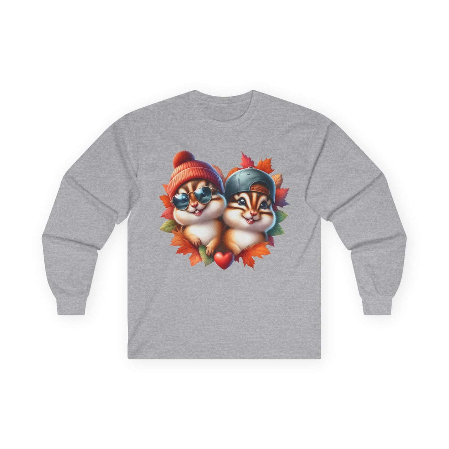 “Chipmunk Crew” Long Sleeve Tee – Leaf Drop Edition