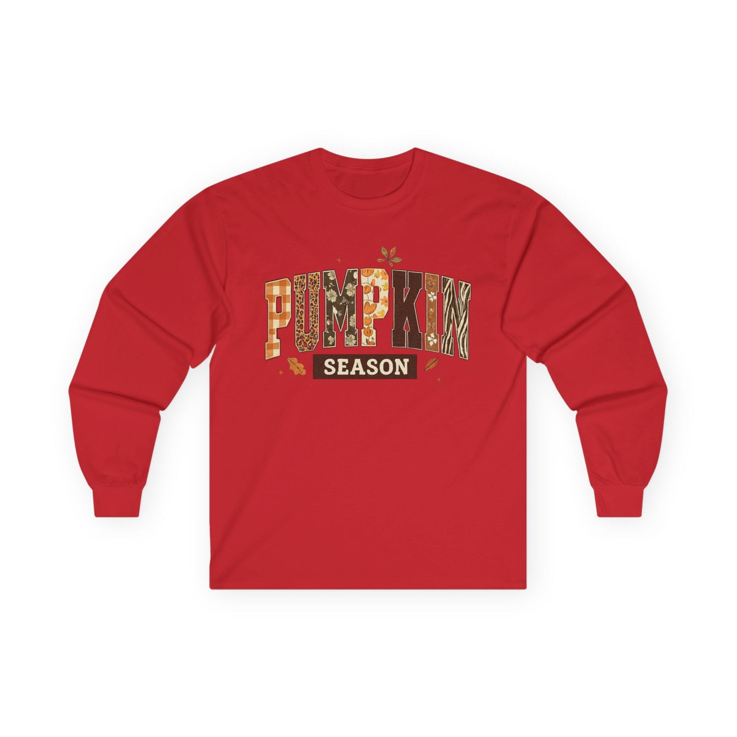 “Pumpkin Season” Long Sleeve Tee – Pattern Parade Edition