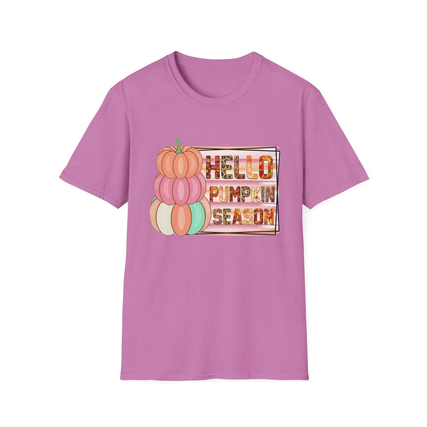 “Hello Pumpkin Season” Tee – Pastel Stack Edition