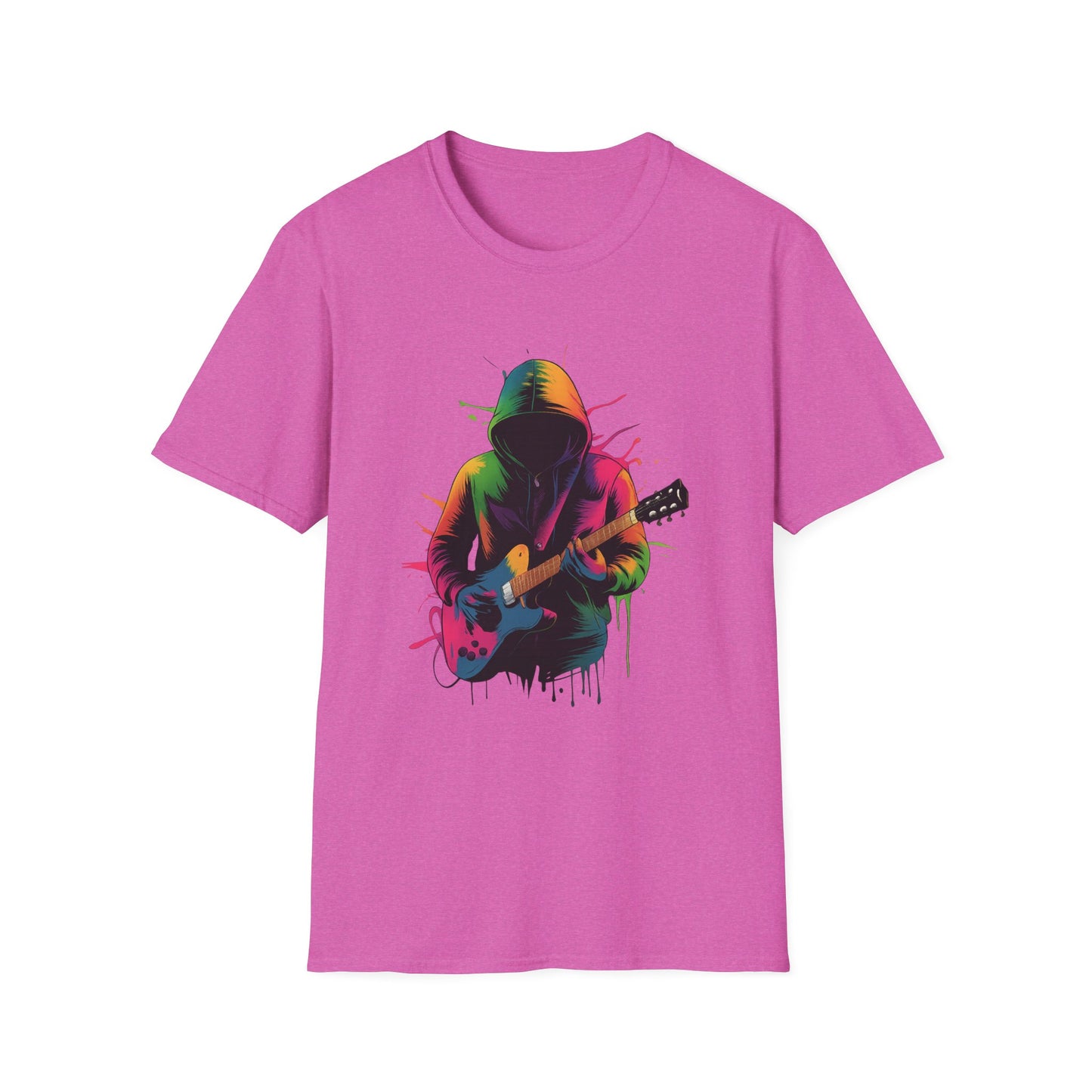 Neon Guitarist T-Shirt