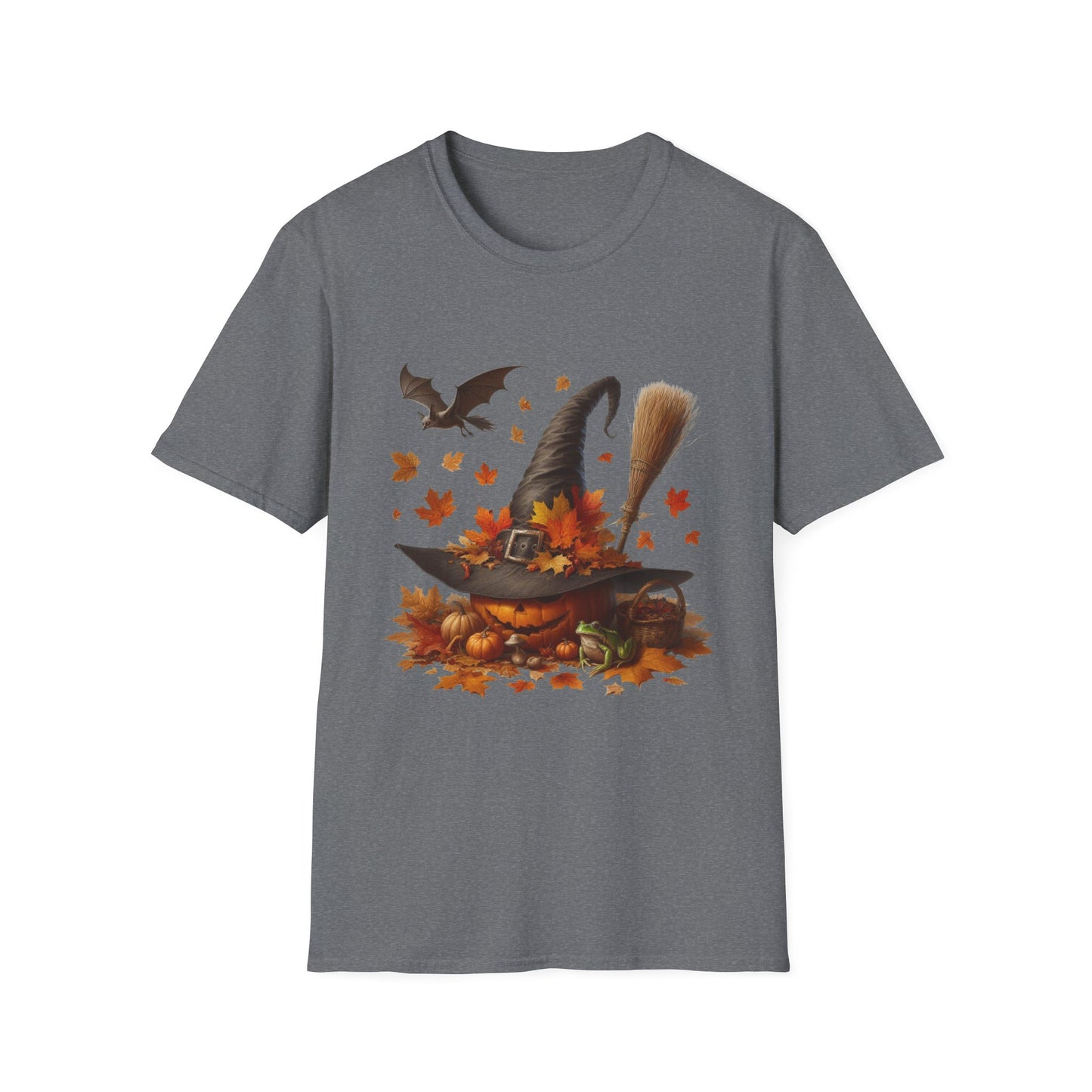 “Pumpkin Witch’s Harvest” Tee – Autumn Familiar Edition