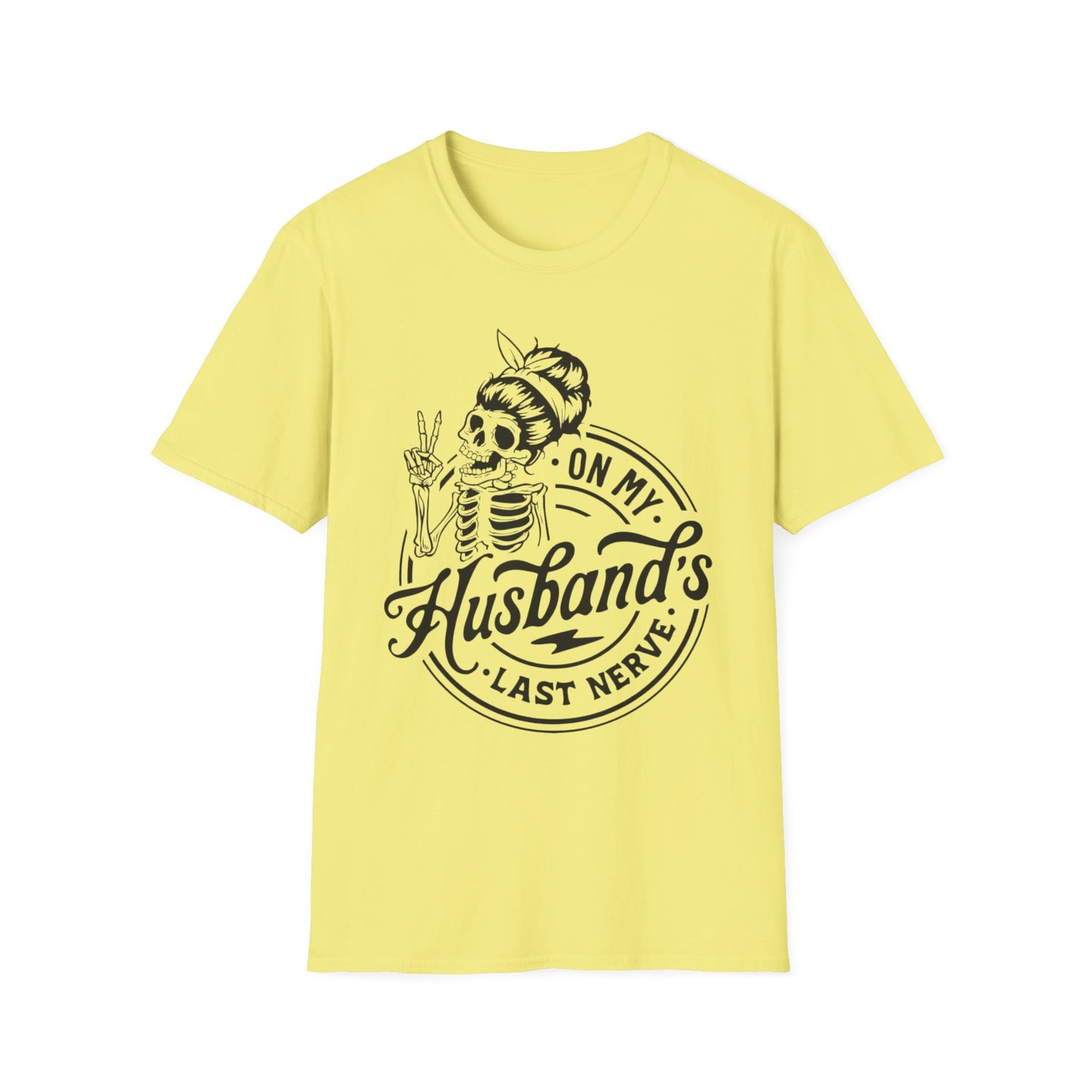 On My Husbands Last Nerve Graphic Tee