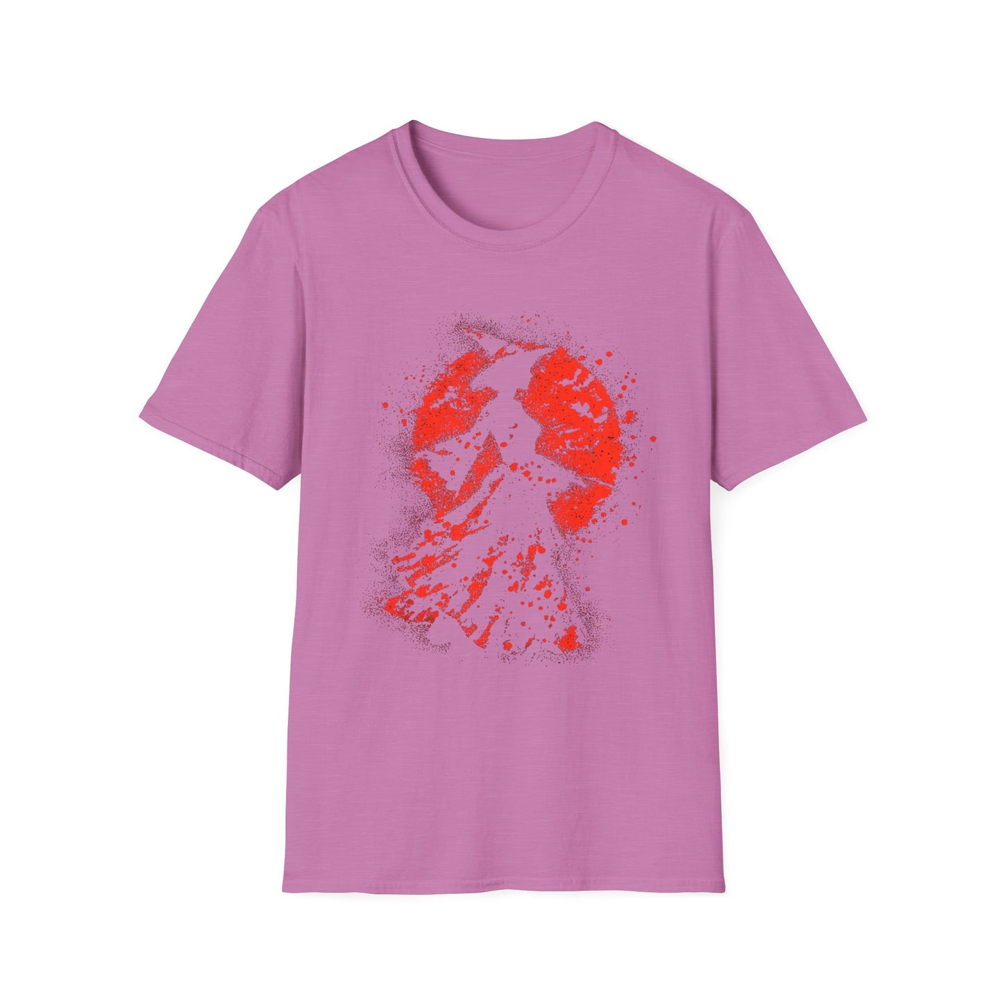 Red Drip Reverie Witch Halloween Head Tee