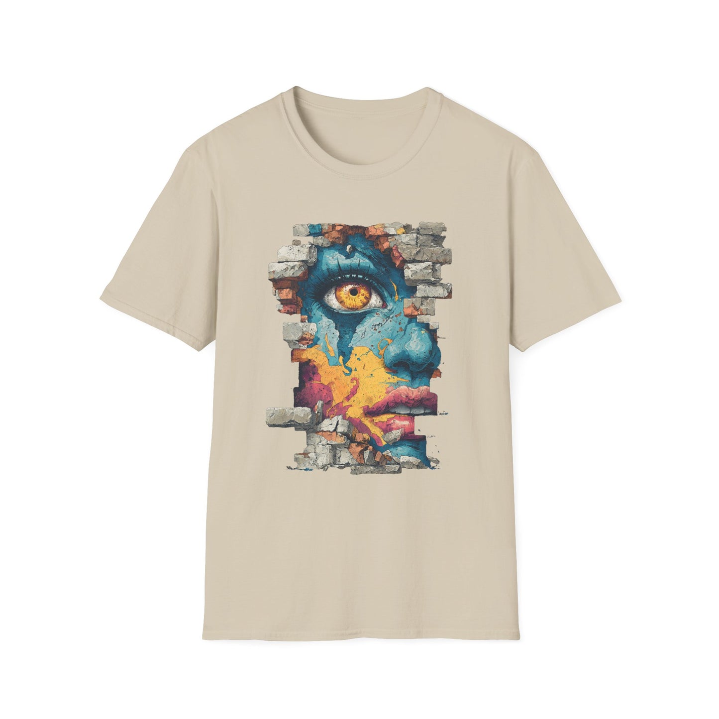 Fragmented Face Tee