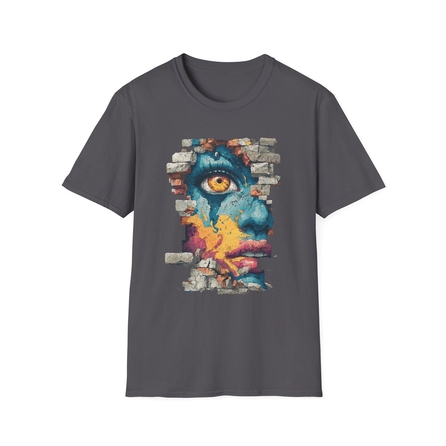 Fragmented Face Tee