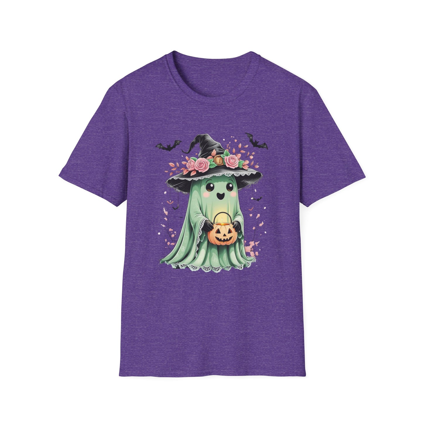 “Masquerade Ghost” Tee – Mint & Midnight Bloom Edition