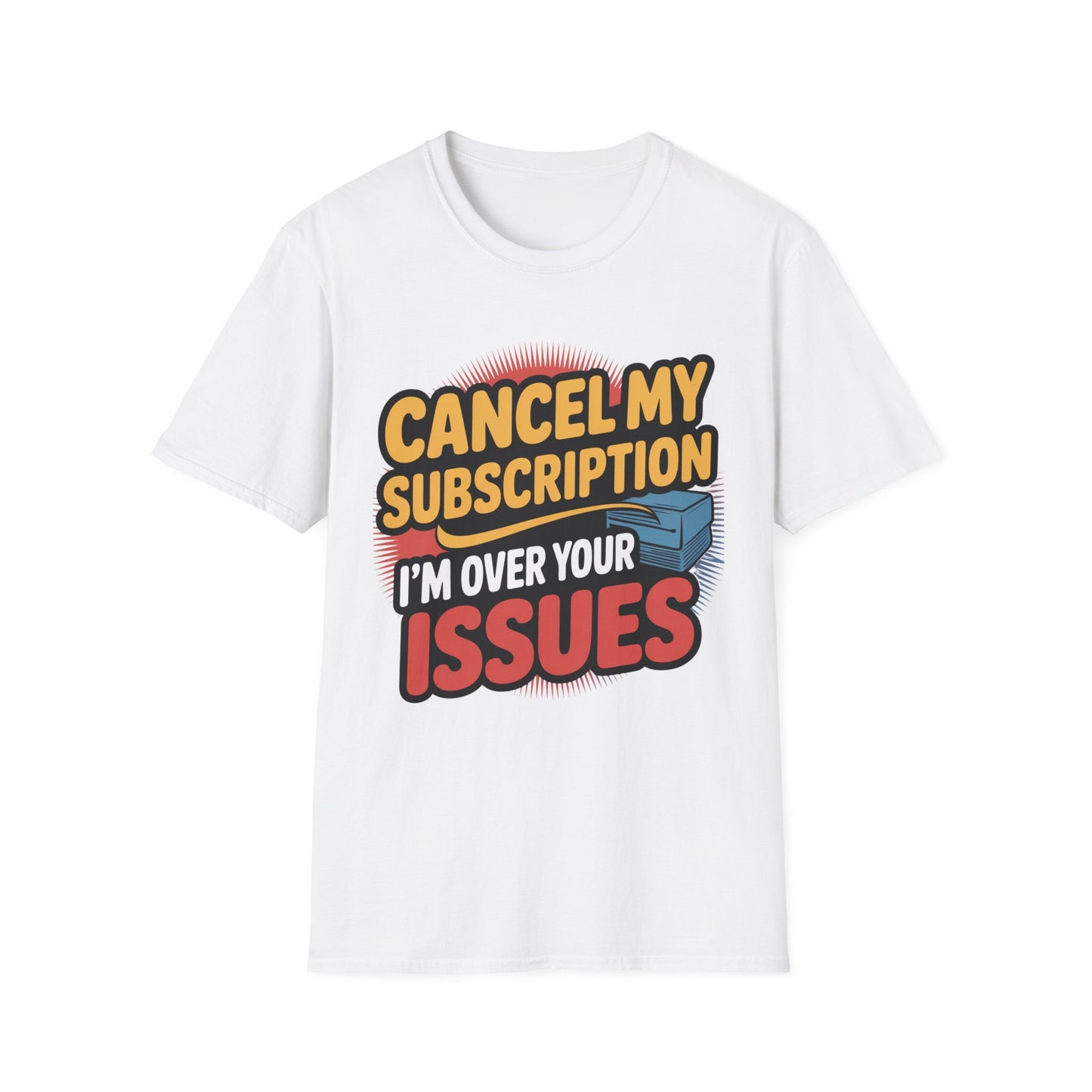 Unsubscribe Tee – Drama-Free, Boldly Branded