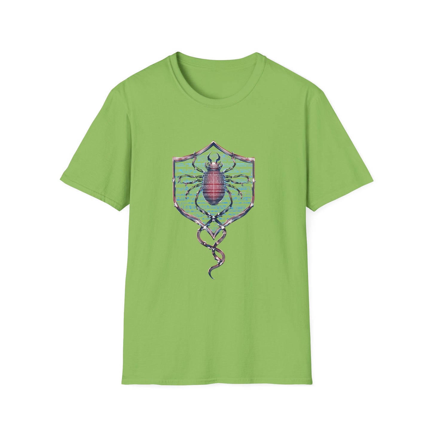 BioGlitch Sentinel – Cyber Beetle Shield Design