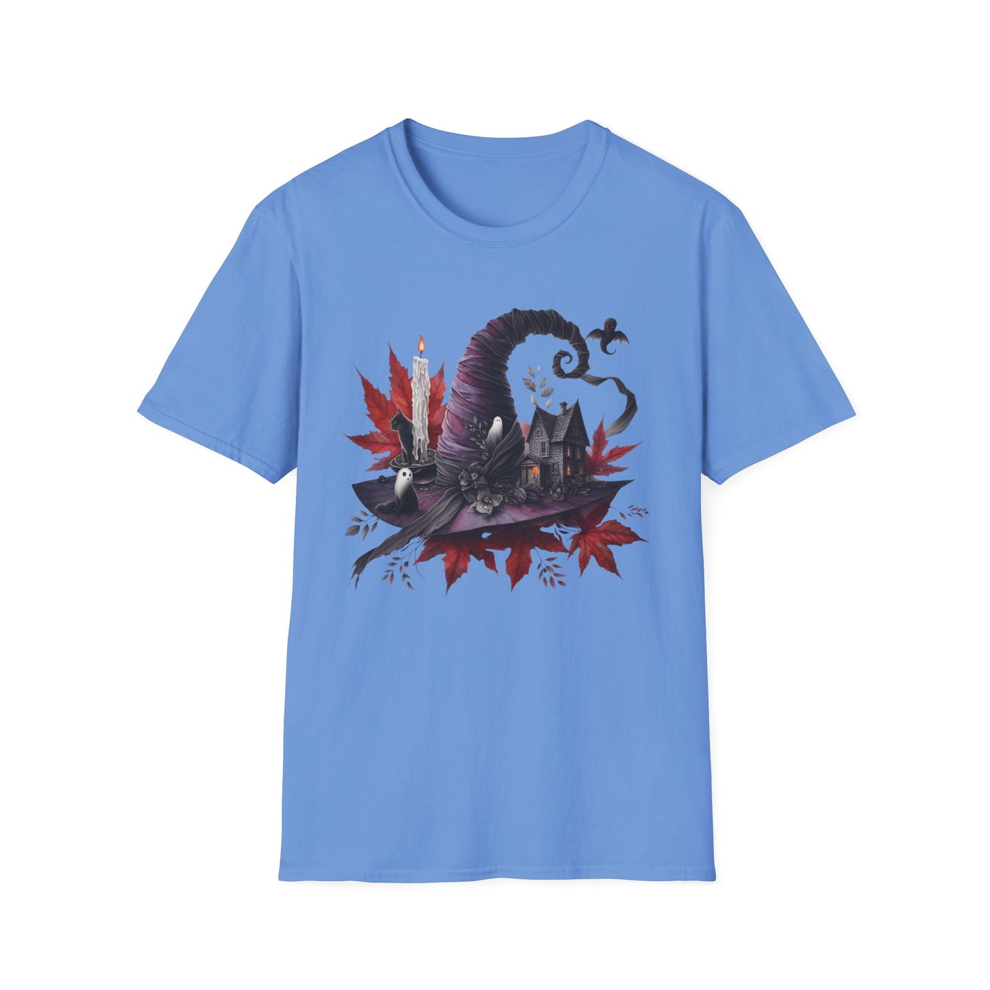 “Witch’s Hat & Haunted Companions” Tee – Autumn Enchantment Edition