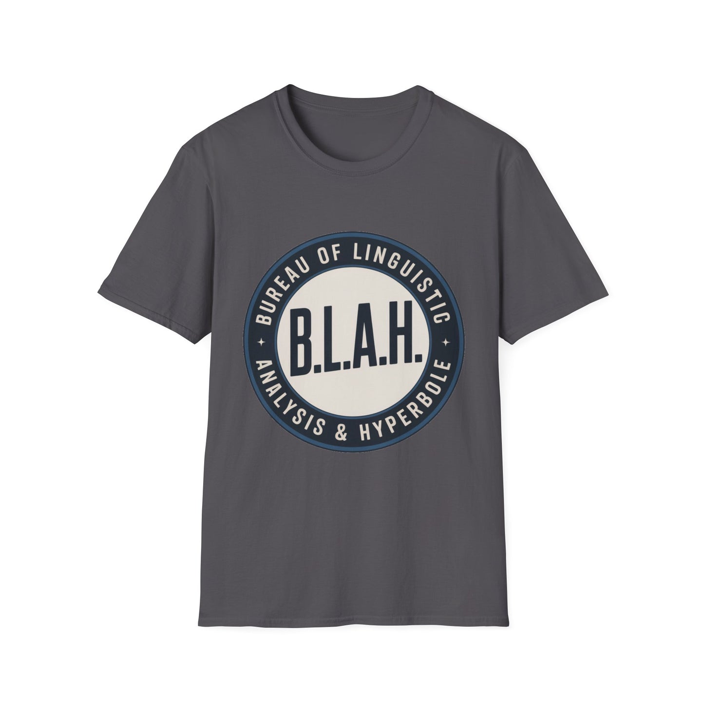 B.L.A.H. Tee – Bureau of Linguistic Analysis & Hyperbole