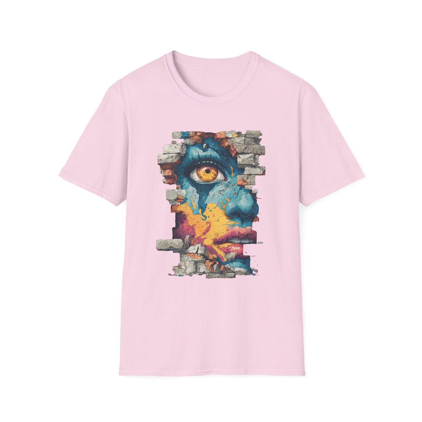 Fragmented Face Tee