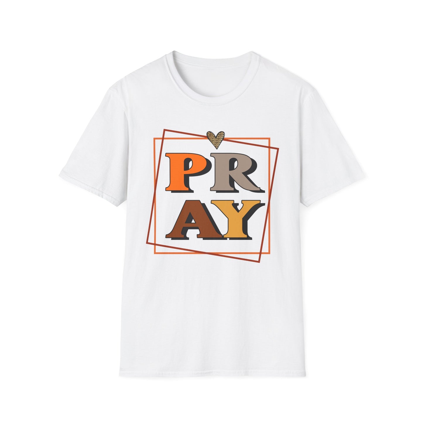 PRAY Tee – Leopard Heart Edition