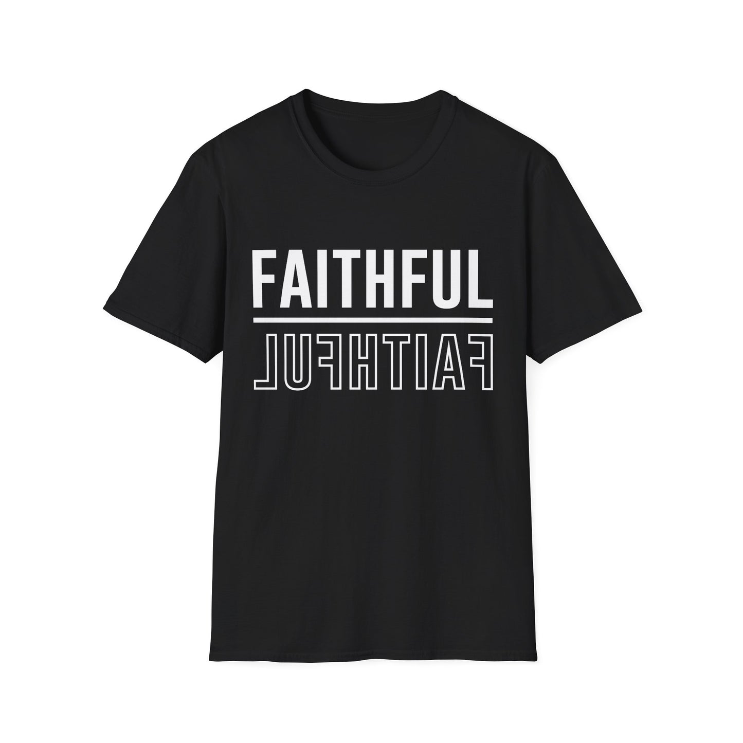 Faithful Minimalist Tee – Steady in Spirit, Bold in Heart