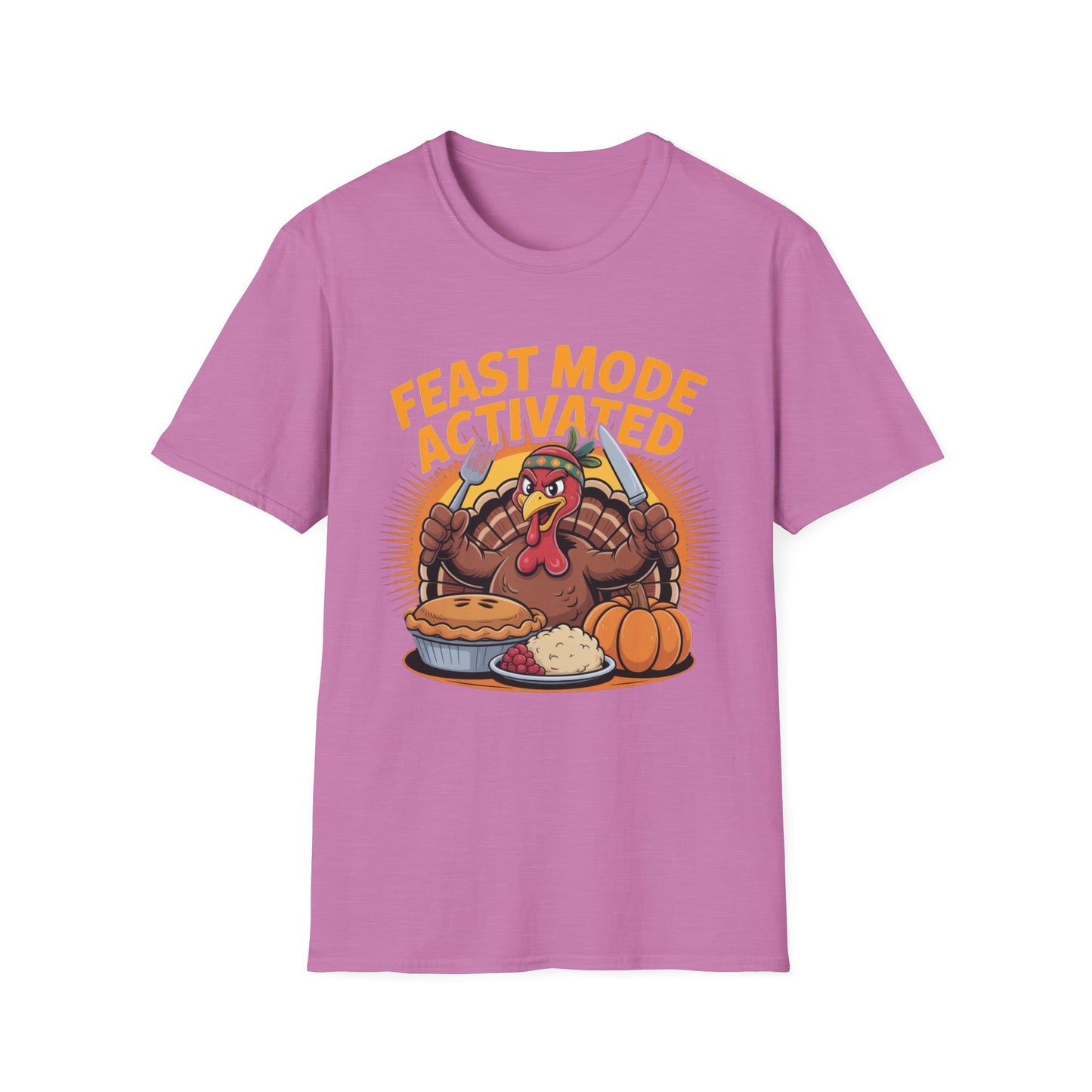 Feast Mode Activated – Turkey Table Edition Short Sleeve Tee