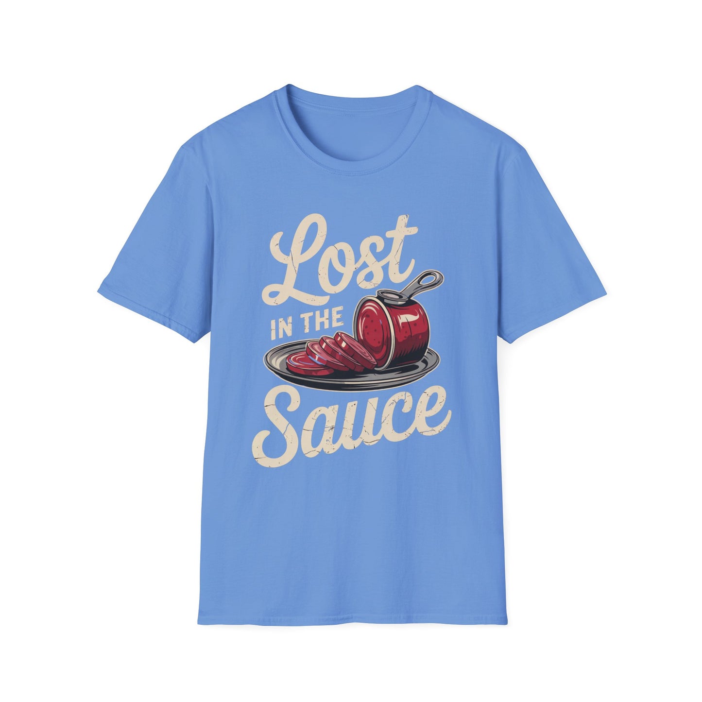 Lost in the Sauce – Retro Can Edition Short Sleeve Tee
