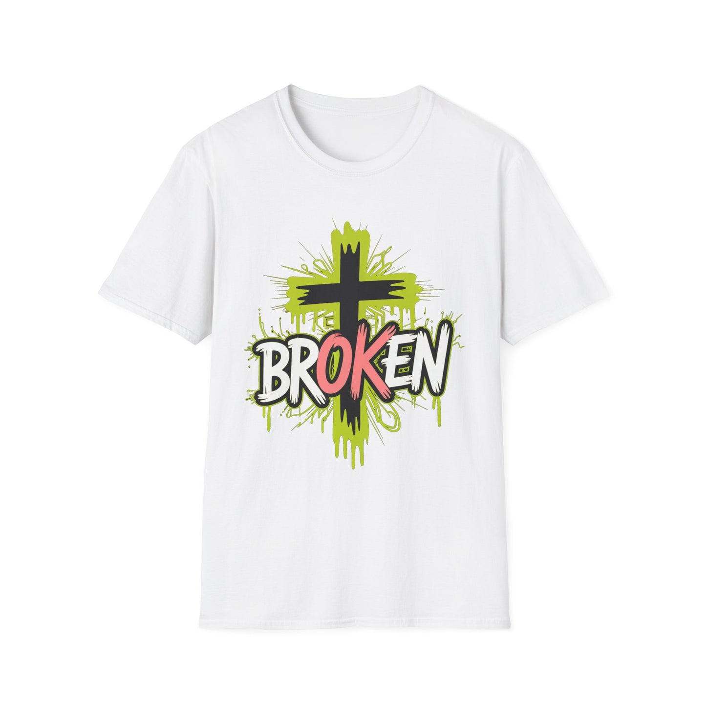 Broken, but OK. Faith-Inspired Tee