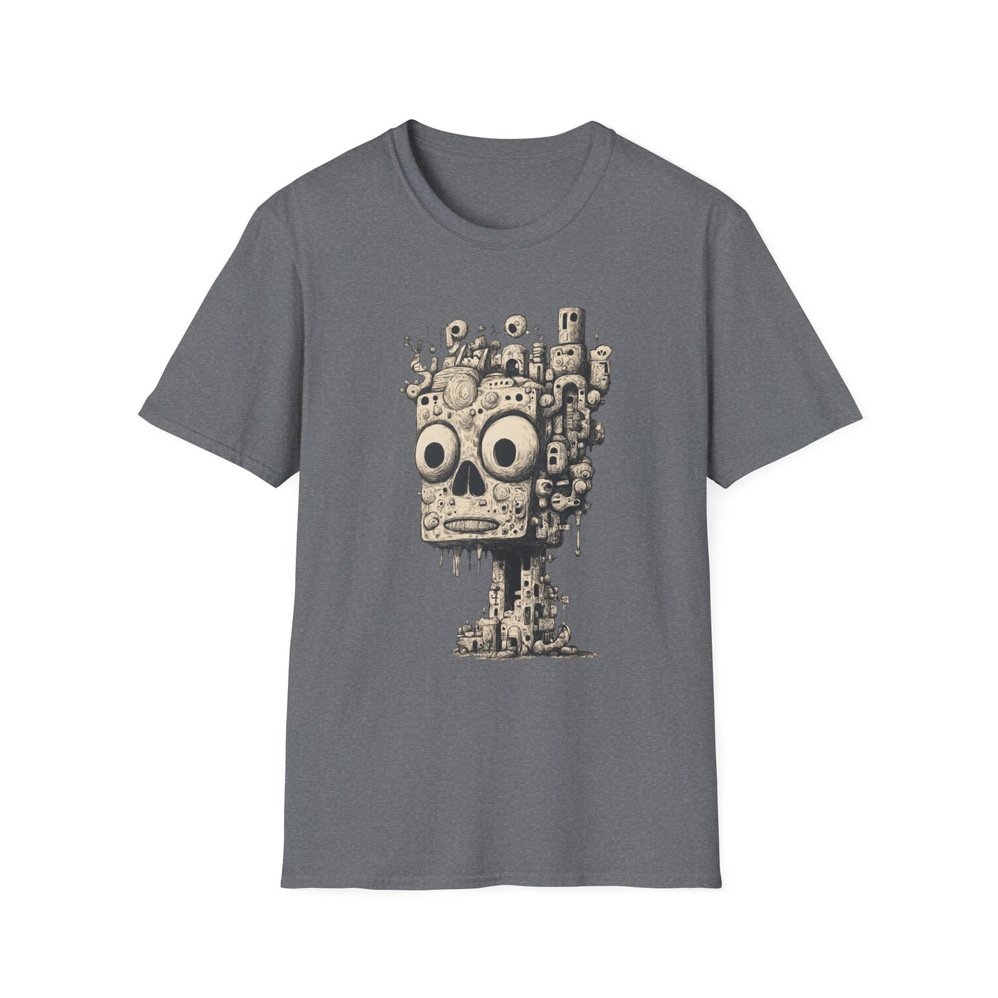 Urban Relic – Surreal Skull City Tee