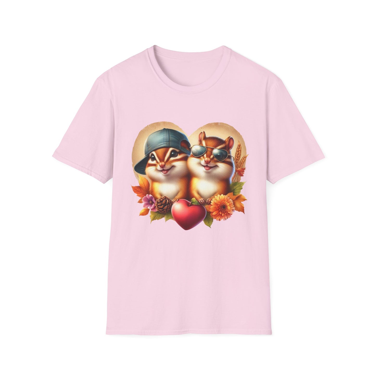 “Chipmunk Love” Tee – Flannel Hearts Edition