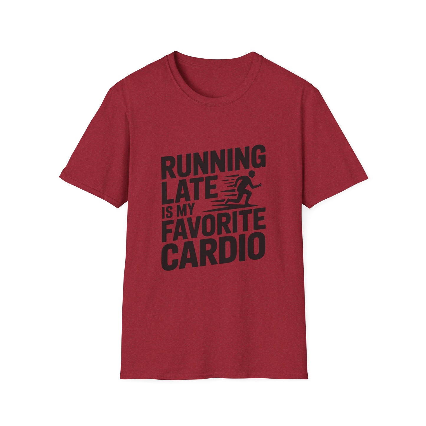 Running Late Tee – Fashionably Frazzled, Always Fast