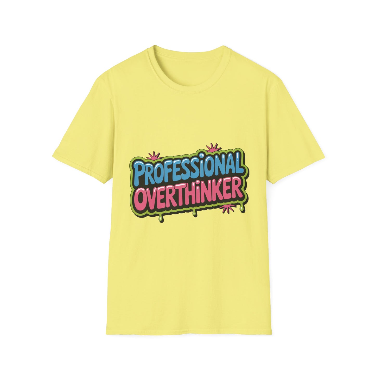 'Professional Overthinker' Funny Tee