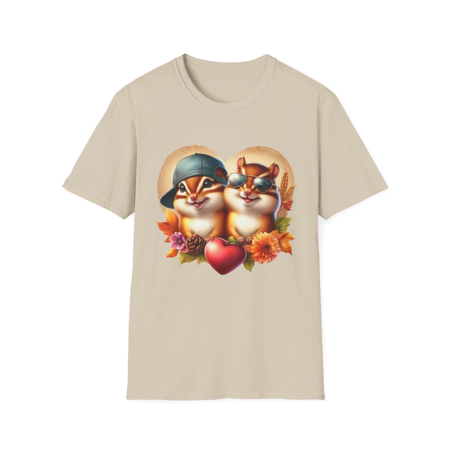 “Chipmunk Love” Tee – Flannel Hearts Edition
