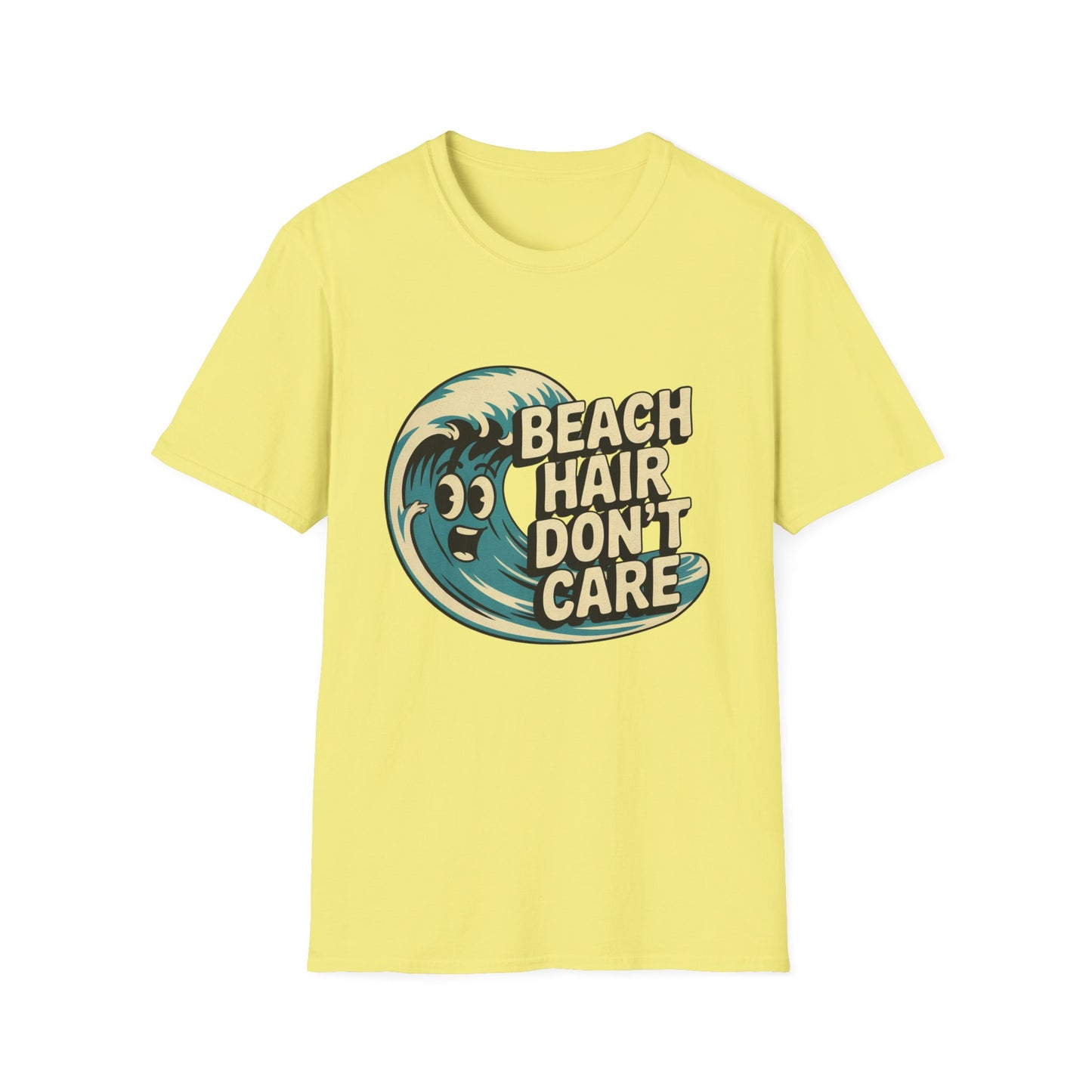 Beach Hair Tee – Messy, Majestic, and Totally Unbothered