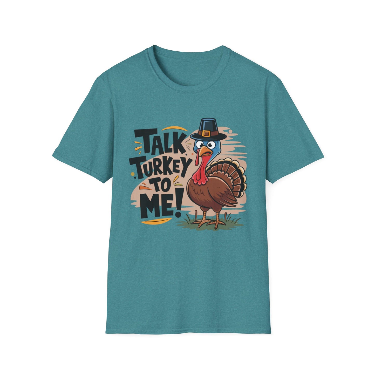 Talk Turkey to Me – Pilgrim Hat Edition Short Sleeve Tee