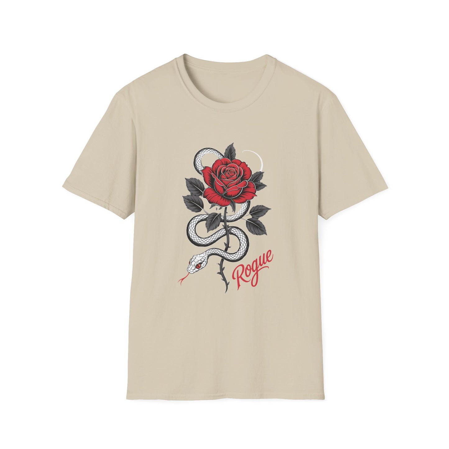 Rogue Bloom Snake & Rose Graphic Tee
